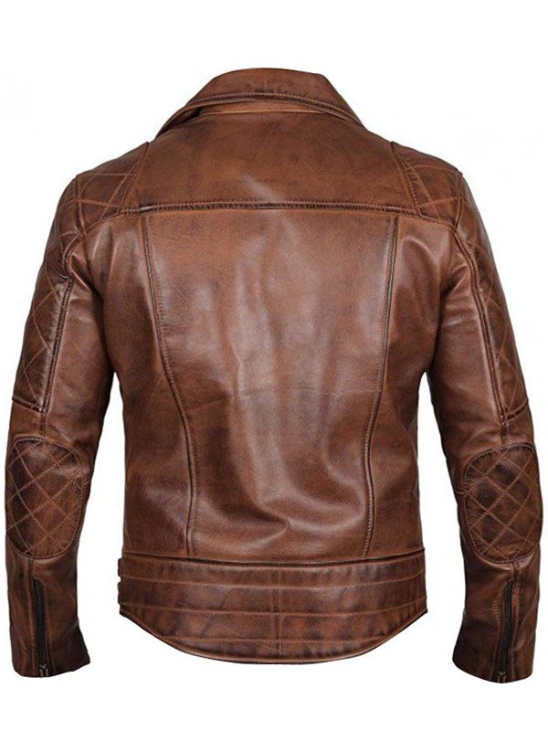 Men's Cafe RAcer Motorcycle Jacket - Image 2