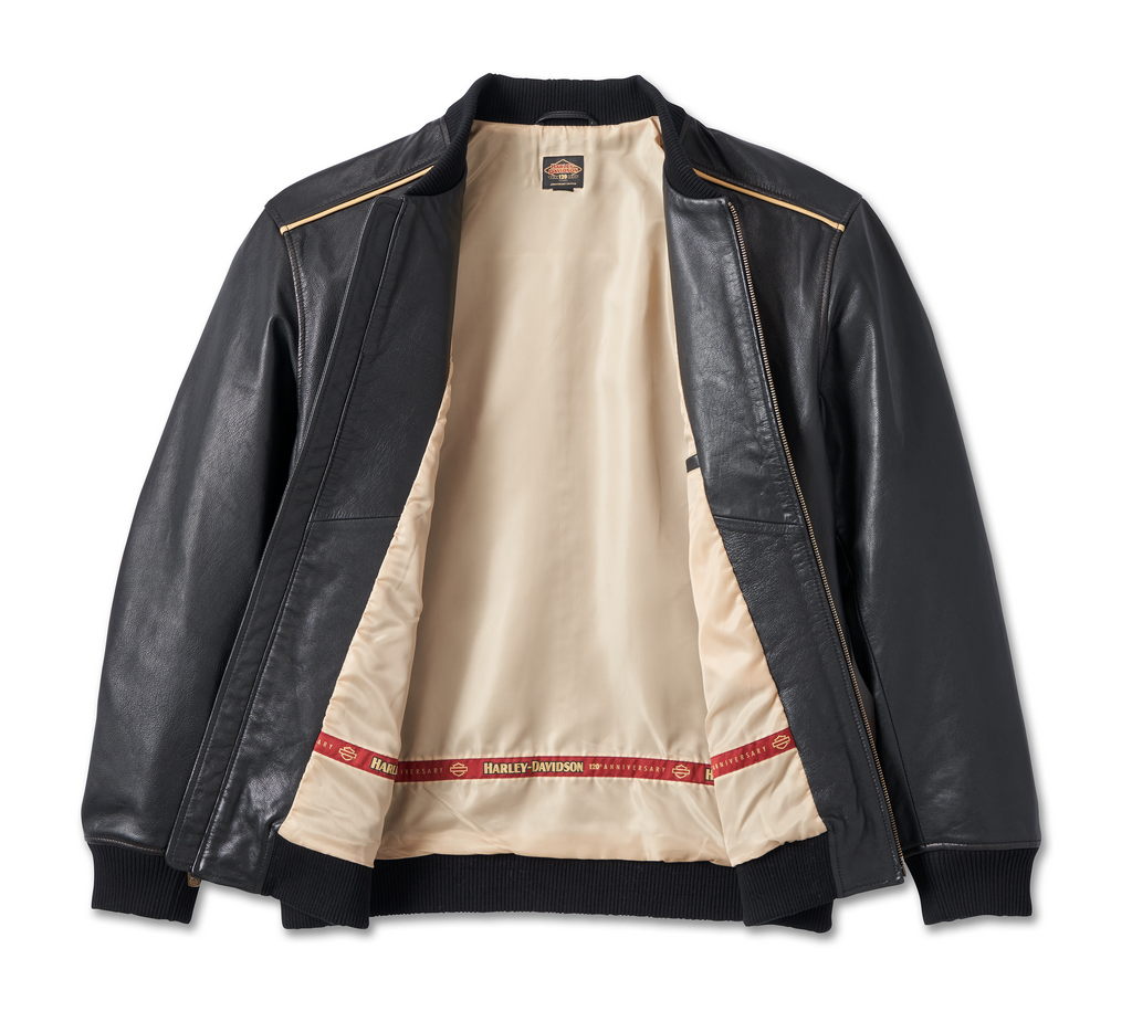 Harley-Davidson Men's 120th Anniversary Leather Jacket - Image 2