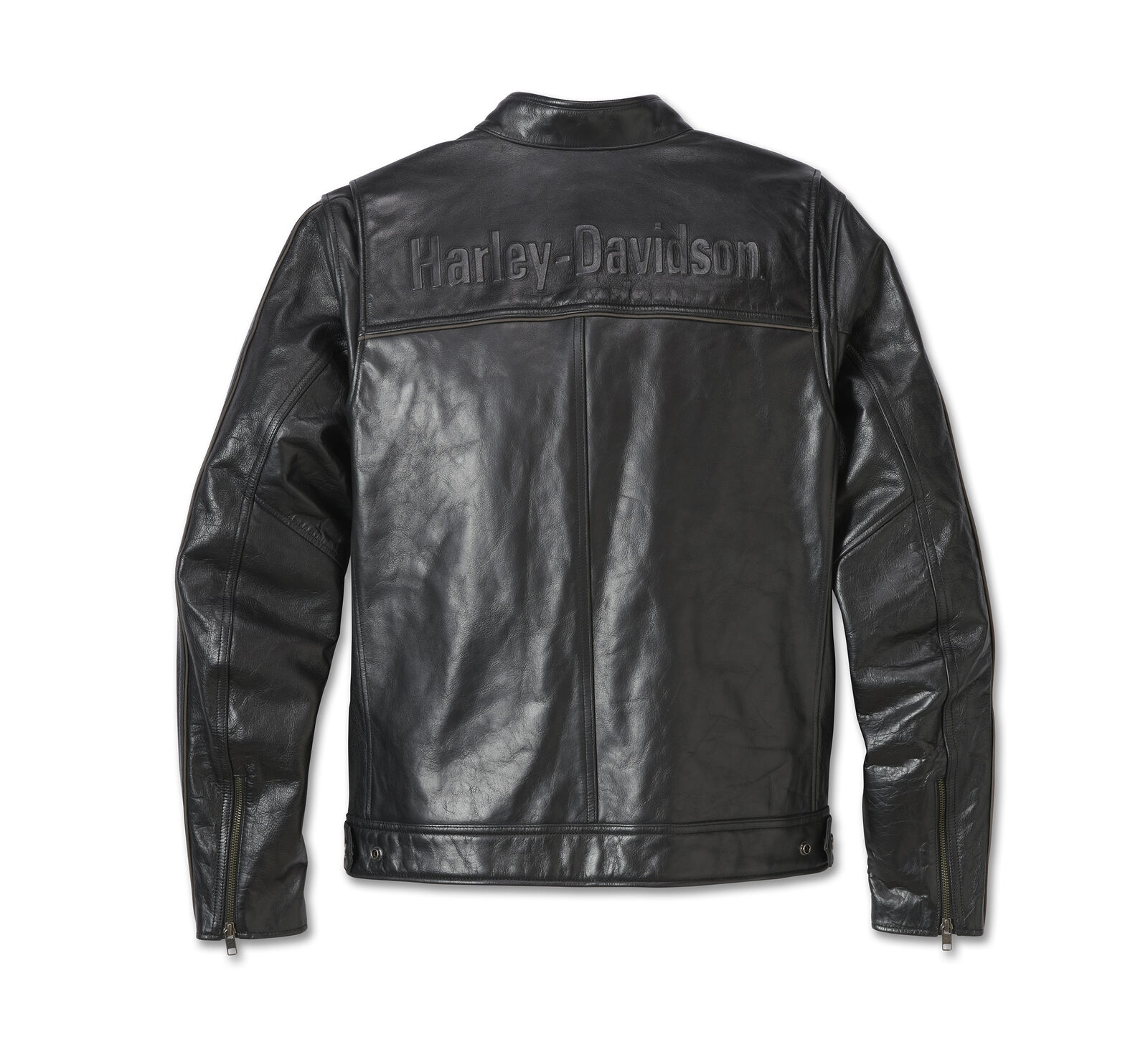 Harley-Davidson H-D Flex Layering System Café Racer Mens Leather Jacket Outer Layer - Image 2