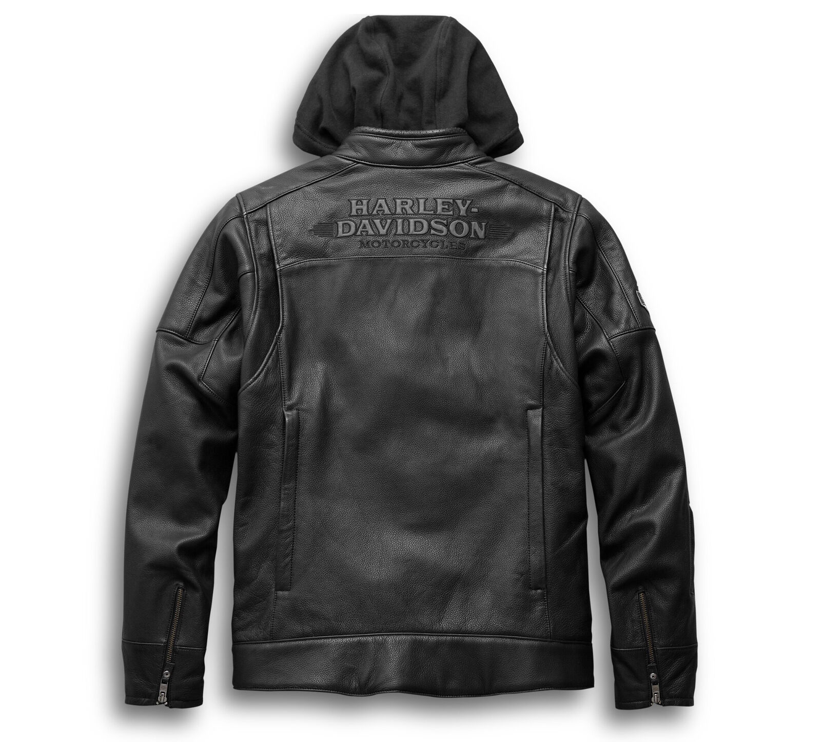 Harley Davidson Swingarm Leather Jacket - Image 2