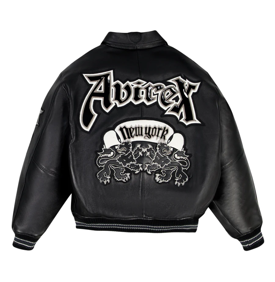 Avirex Goth Real Leather Jacket - Image 2